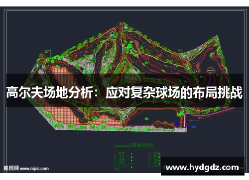 高尔夫场地分析：应对复杂球场的布局挑战